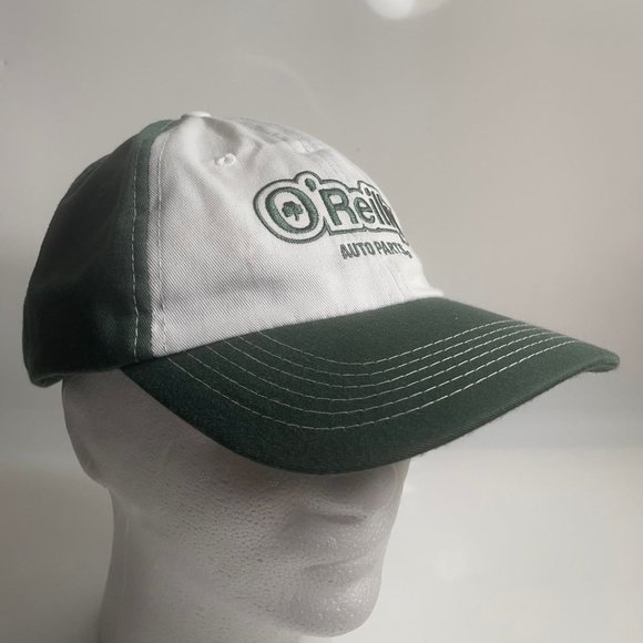 O'Reilly Auto Parts Embroidered Men's Adjustable Strapback Baseball Cap - Picture 2 of 8